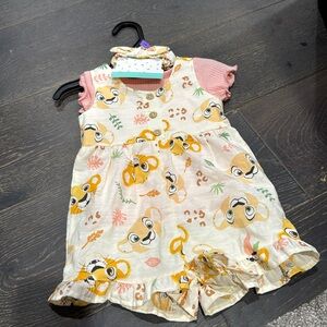 12 month girl Disney Lion King romper 🦁